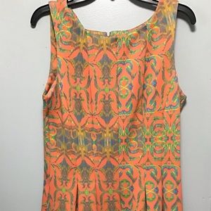 Gabby Skye fit and flare pleated dress size 12 in almost new condition.